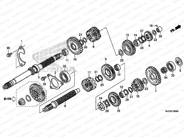 E-19 TRANSMISSION
