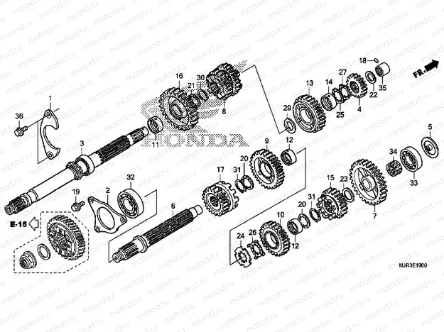 E-19 TRANSMISSION