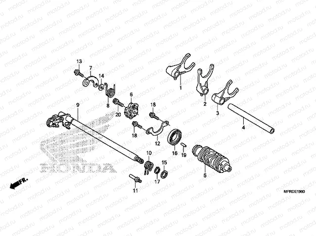 E-19 TRANSMISSION DRUM