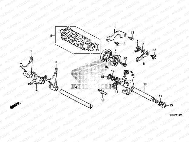 E-19 TRANSMISSION DRUM