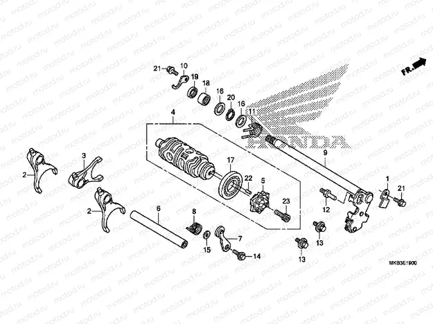 E-19 TRANSMISSION DRUM