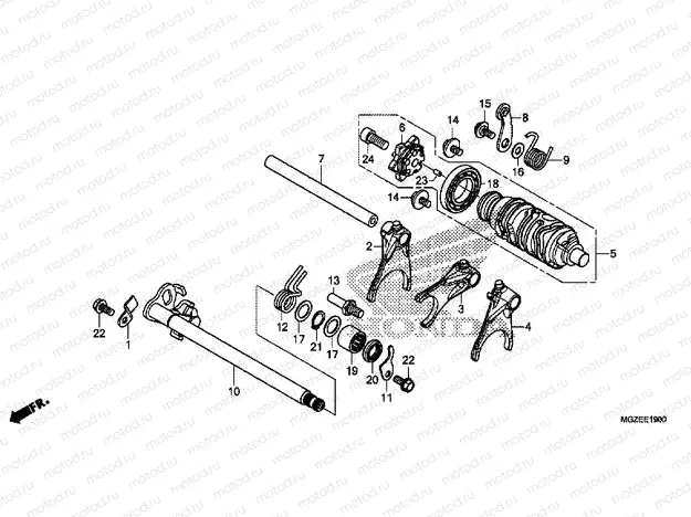 E-19 TRANSMISSION DRUM