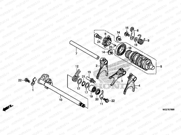 E-19 TRANSMISSION DRUM