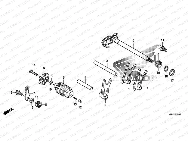 E-19 TRANSMISSION DRUM