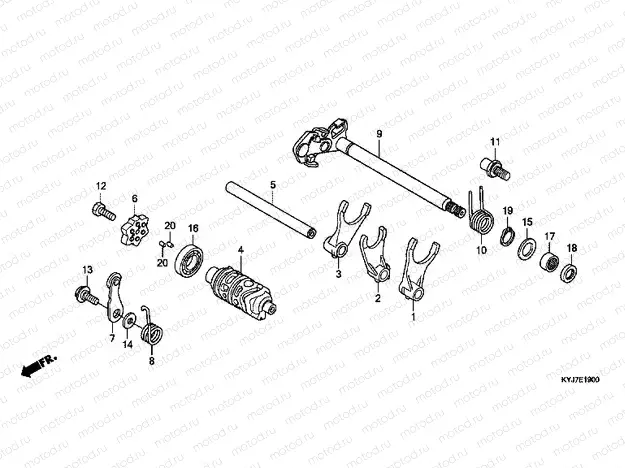 E-19 TRANSMISSION DRUM