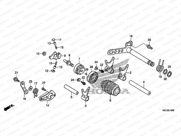 E-19 TRANSMISSION DRUM