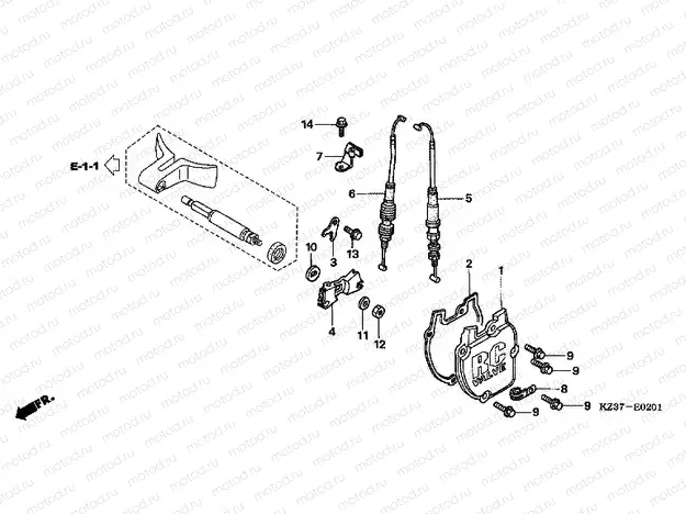 E-2-1 CHECK VALVE (CR250R5-7)