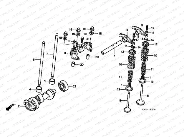 E-2 CAMSHAFT