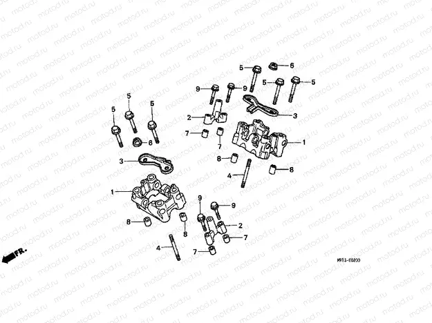 E-2 CAMSHAFT HOLDER