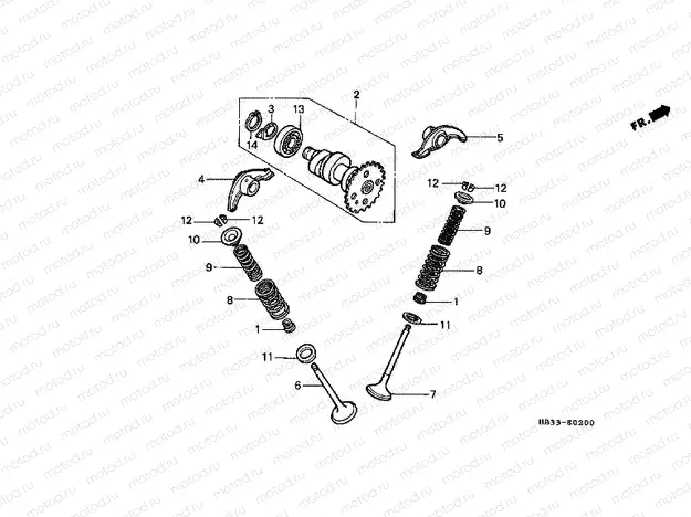 E-2 CAMSHAFT / VALVE