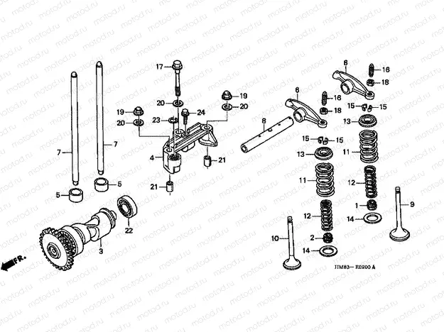E-2 CAMSHAFT / VALVE
