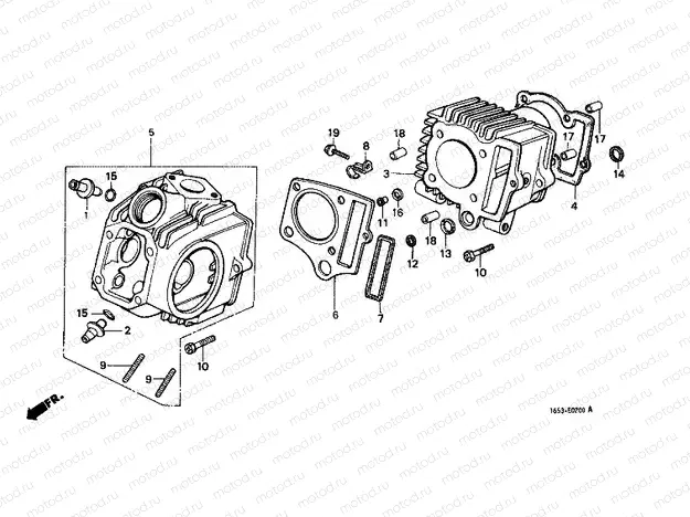 E-2 CYLINDER / CYLINDER HEAD