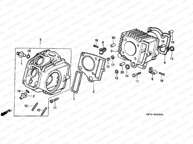 E-2 CYLINDER / CYLINDER HEAD