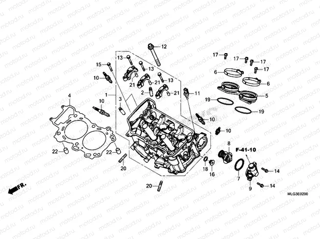 E-2 CYLINDER HEAD