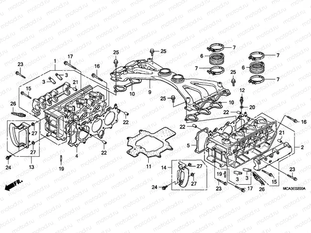 E-2 CYLINDER HEAD