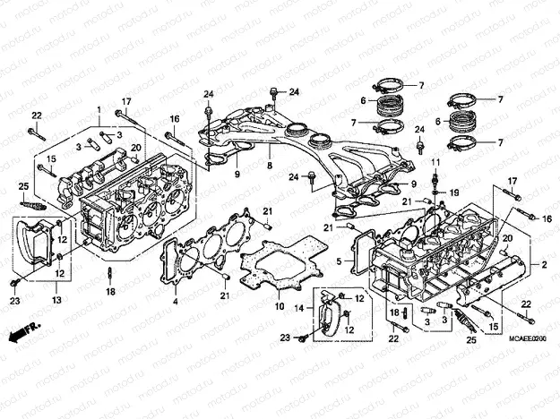 E-2 CYLINDER HEAD