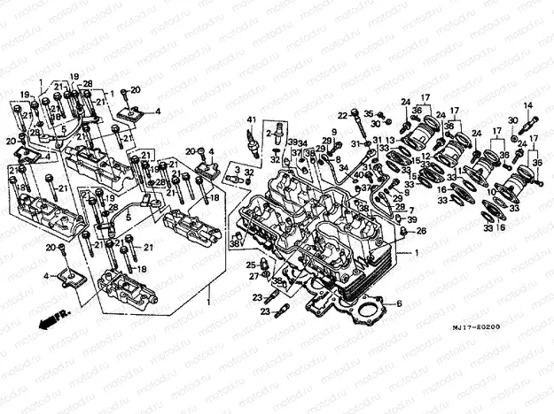 E-2 CYLINDER HEAD