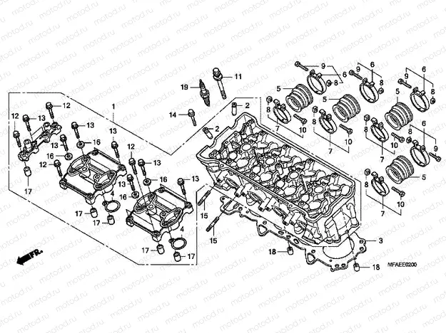 E-2 CYLINDER HEAD
