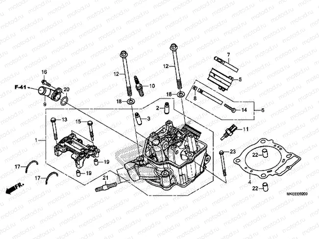 E-2 CYLINDER HEAD