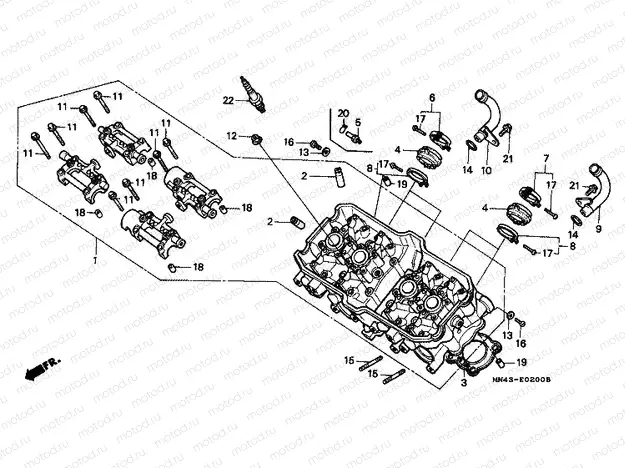 E-2 CYLINDER HEAD