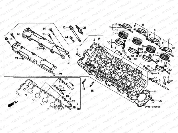 E-2 CYLINDER HEAD