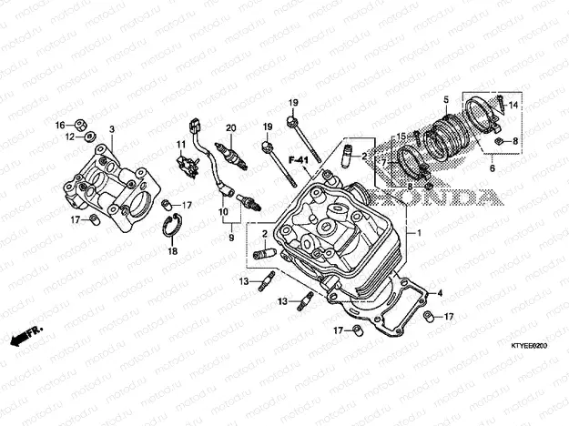 E-2 CYLINDER HEAD