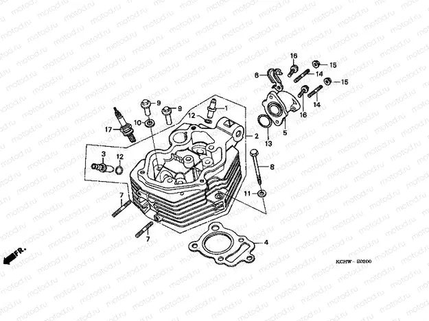 E-2 CYLINDER HEAD