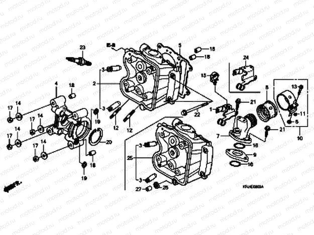 E-2 CYLINDER HEAD