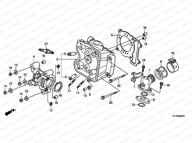 E-2 CYLINDER HEAD