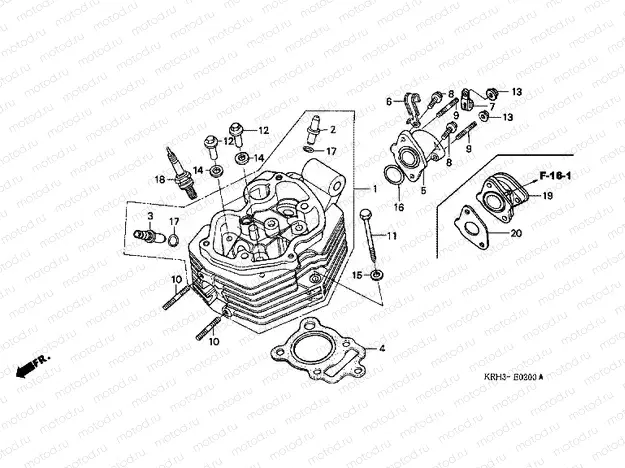 E-2 CYLINDER HEAD