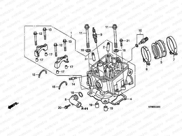 E-2 CYLINDER HEAD