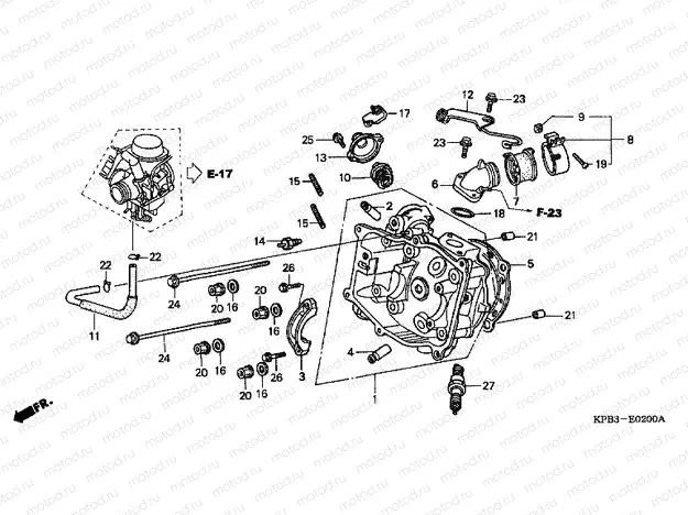 E-2 CYLINDER HEAD