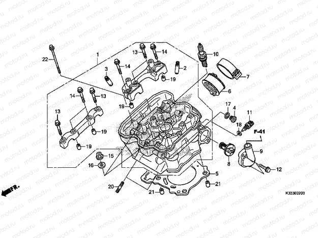 E-2 CYLINDER HEAD