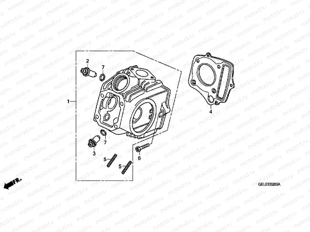 E-2 CYLINDER HEAD