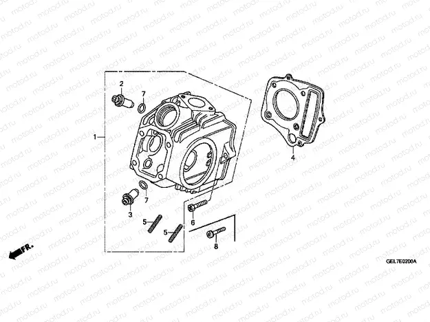 E-2 CYLINDER HEAD