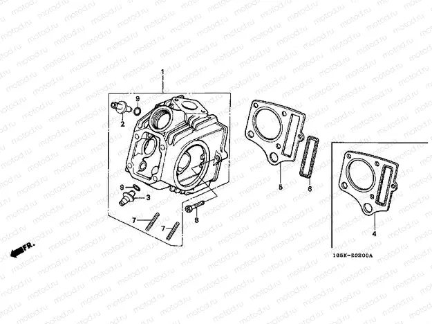 E-2 CYLINDER HEAD