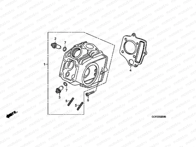 E-2 CYLINDER HEAD