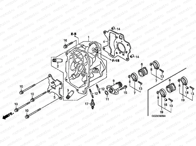 E-2 CYLINDER HEAD (NPS503)