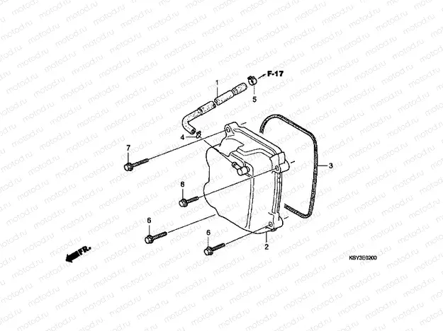 E-2 VALVE COVER