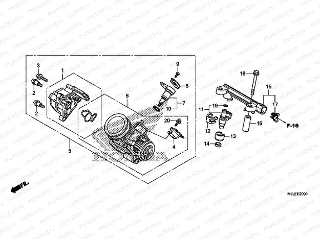 E-20 THROTTLE HOUSING