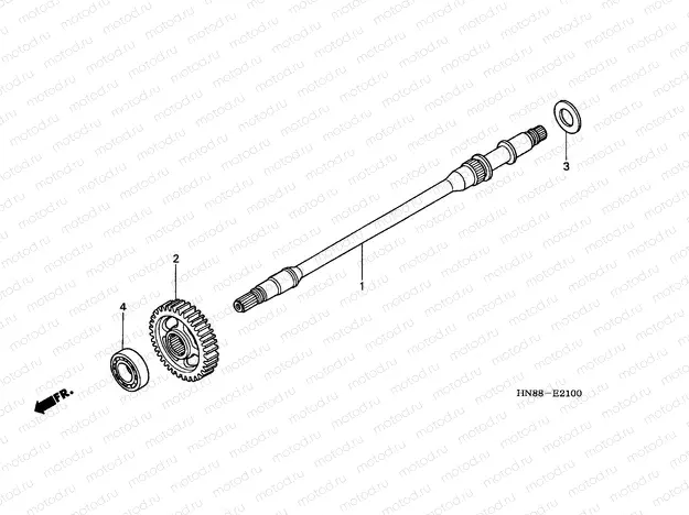 E-21 FINAL SHAFT