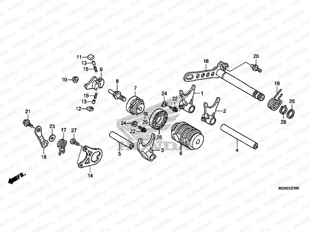 E-21 TRANSMISSION DRUM