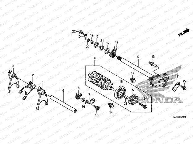 E-21 TRANSMISSION DRUM