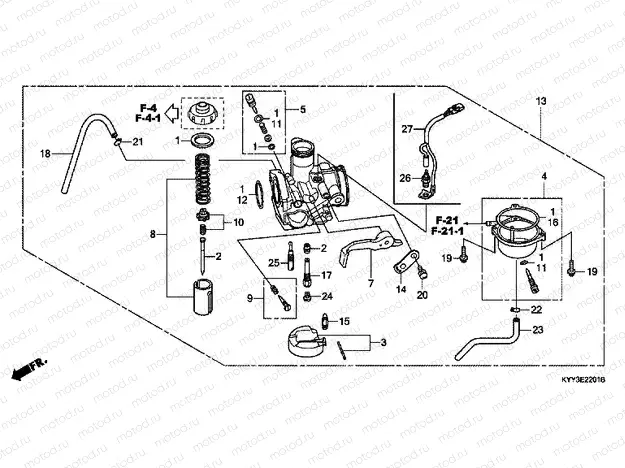 E-22-1 CARBURETOR (2)