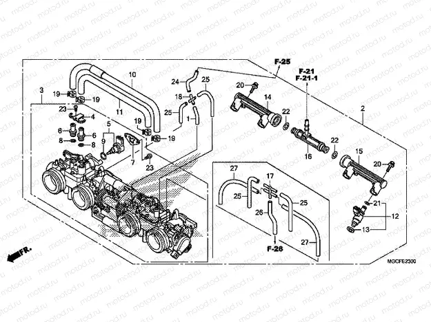 E-23 THROTTLE BODY