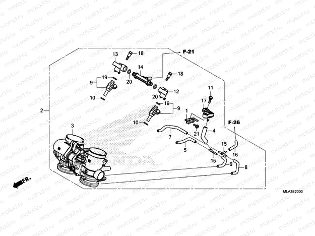 E-23 THROTTLE BODY
