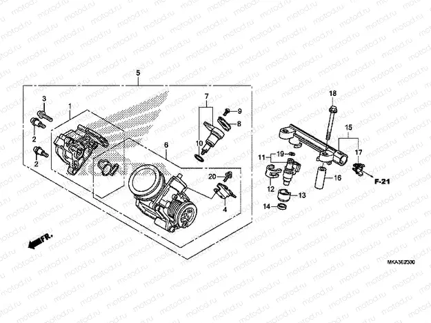 E-23 THROTTLE BODY