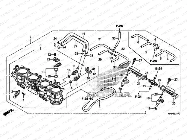 E-23 THROTTLE BODY