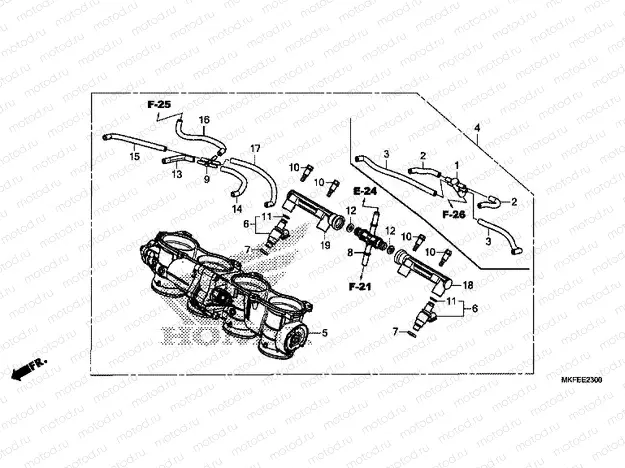 E-23 THROTTLE BODY