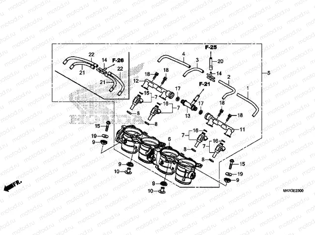 E-23 THROTTLE BODY